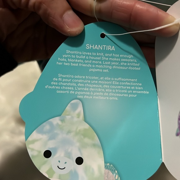 Squishmallow Shantira The Pterodactyl Backpack (Series 2) 12in 2020 Edition - Picture 9 of 15